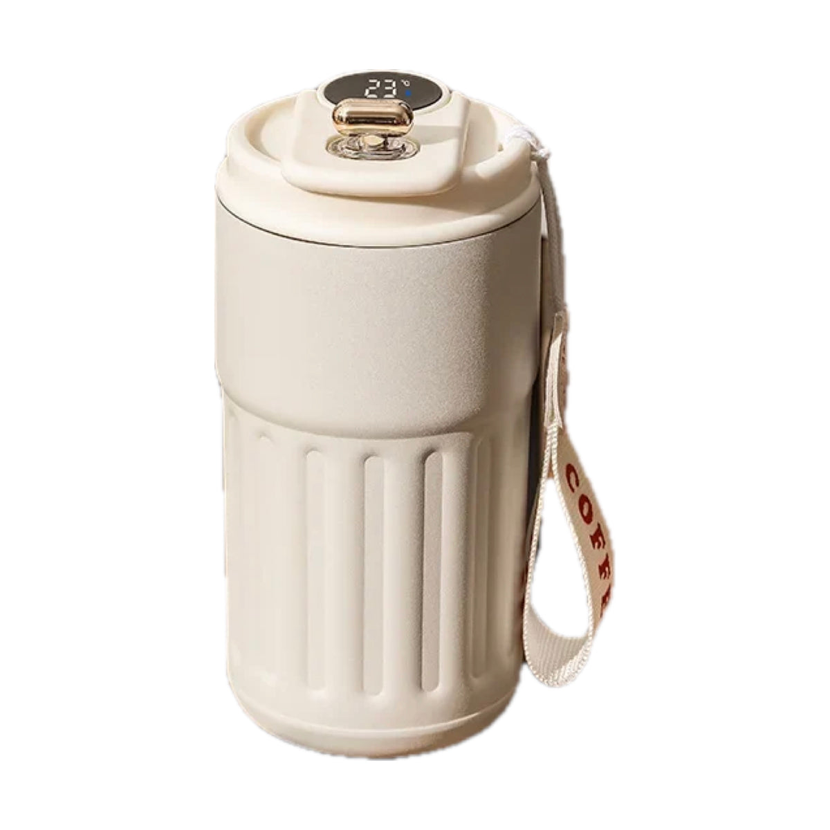 Mug isotherme de voyage à affichage LED – 450 ml