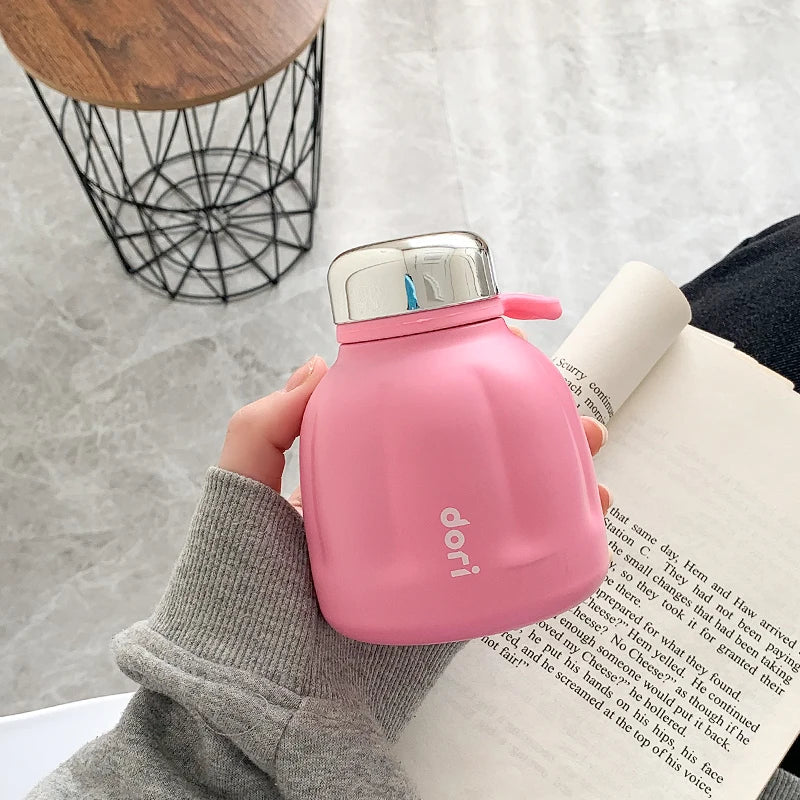 Mini thermos coloré format de poche