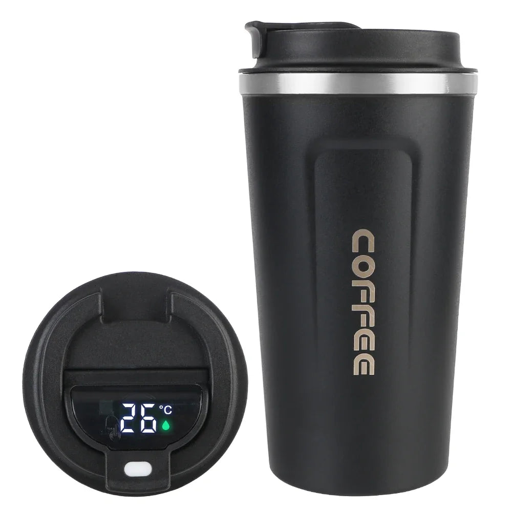 Gobelet isotherme étanche à afficheur LED – 380 ou 510 ml